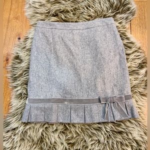 Banana Republic Wool Blend Bow Skirt Size 4